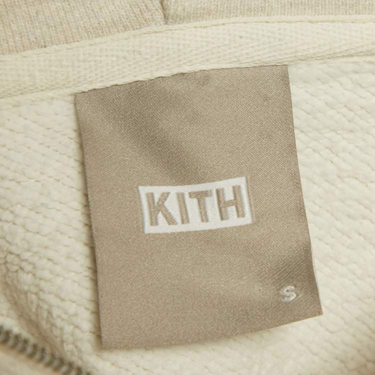 Pre Owned Kith Light Grey Cotton Sweatshirt and Sweatpants Set XS/S