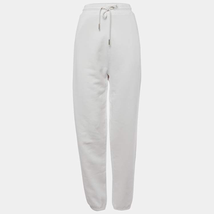 Pre Owned Kith White Fleece Cotton Chelsea Sweatpants L