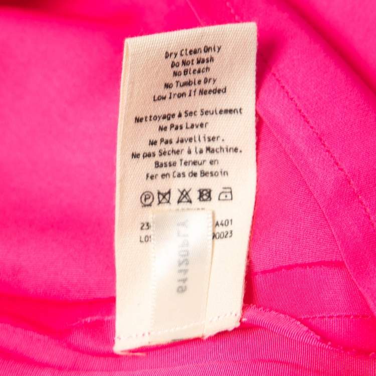 Pre Owned L'agence Pink Crepe Sleeveless Maxi Dress S