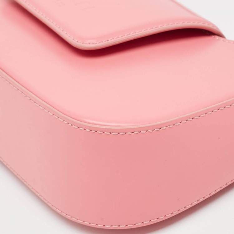 Pre Owned Lancel Pink Leather Sixtine de Lancel Hobo