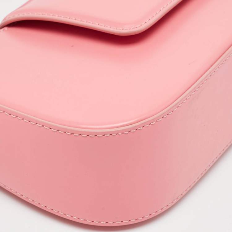 Pre Owned Lancel Pink Leather Sixtine de Lancel Hobo