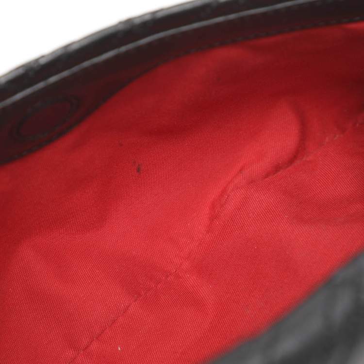 Pre Owned Lancel Black Quilted Leather Chain Shoulder Bag