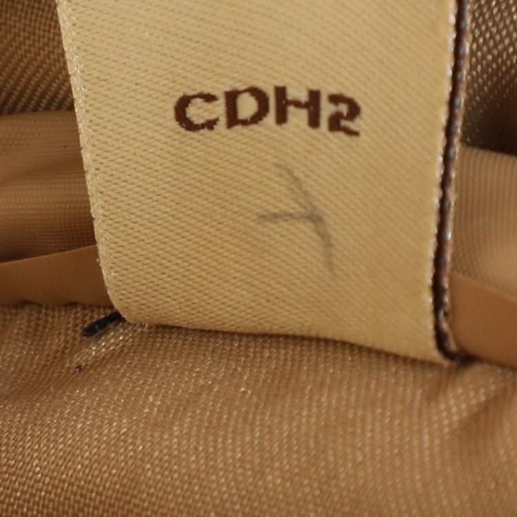 Pre Owned حقيبة الأمتعة لانسيل زرقاء من نسيج الباليستيك والجلد بعجلات