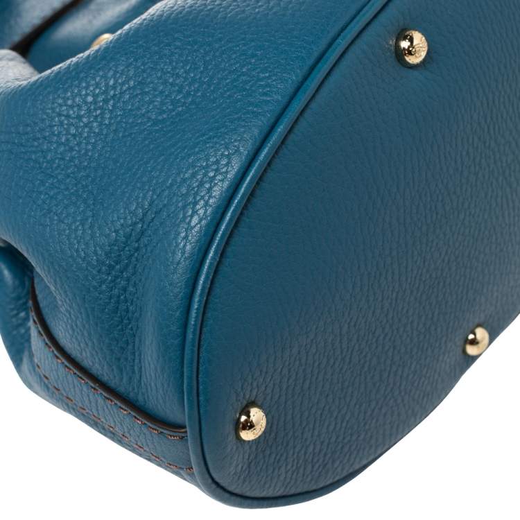 مملوكة مسبقًا Lancel Blue Leather Premier Flirt Bucket Bag