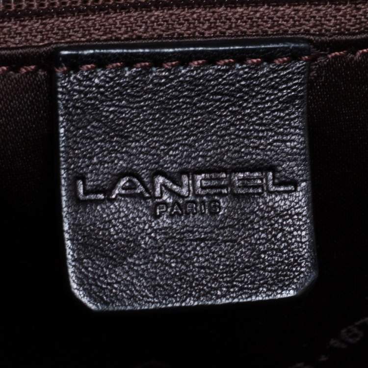 مملوكة مسبقًا Lancel Black Leather Satchel