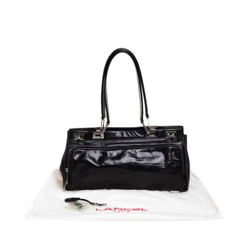 مملوكة مسبقًا Lancel Black Leather Satchel