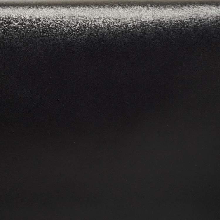 Pre Owned Lancel Black Leather L De Lancel Top Handle Bag