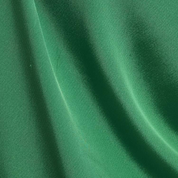 Pre Owned Lanvin Green Crepe Top & Pants Set S 