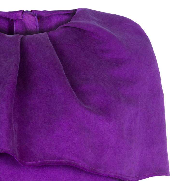 Pre Owned Lanvin F/W 2007 Purple Cape Dress S