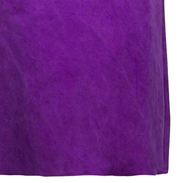 Pre Owned Lanvin F/W 2007 Purple Cape Dress S