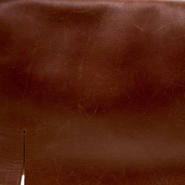 Pre Owned Lanvin Brown Leather Shoulder Bag