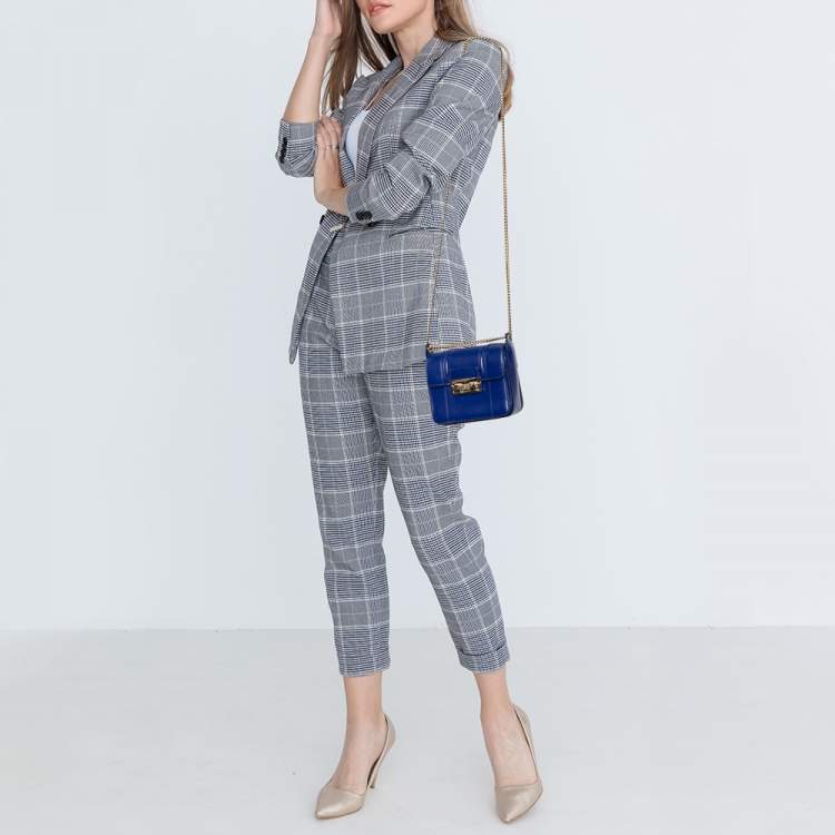 Pre Owned Lanvin Blue Leather Jiji Shoulder Bag
