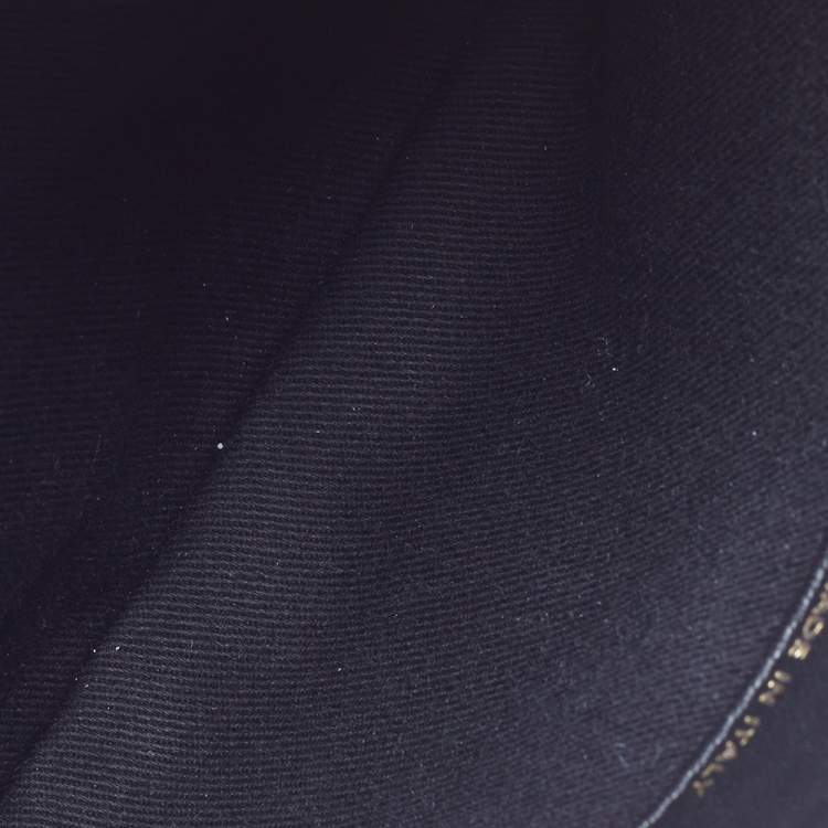 Pre Owned Lanvin Black Leather Sugar Shoulder Bag
