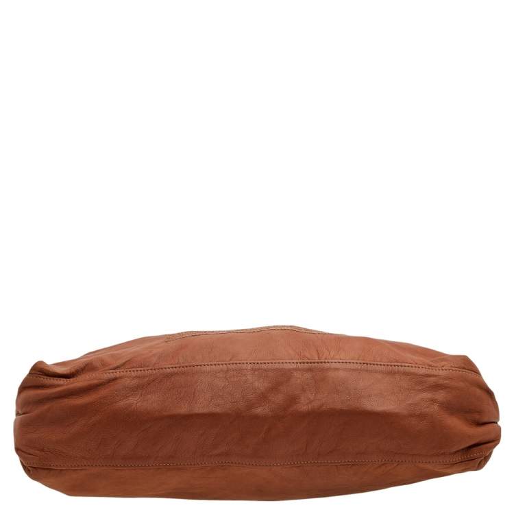 Pre Owned Lanvin Brown Lambskin Leather Tote
