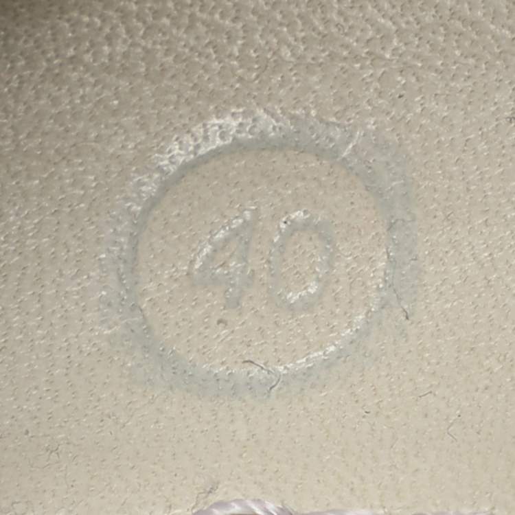 Pre Owned Lanvin Gold Quilted Leather Crystal Embellished Low Top Sneakers Size 40