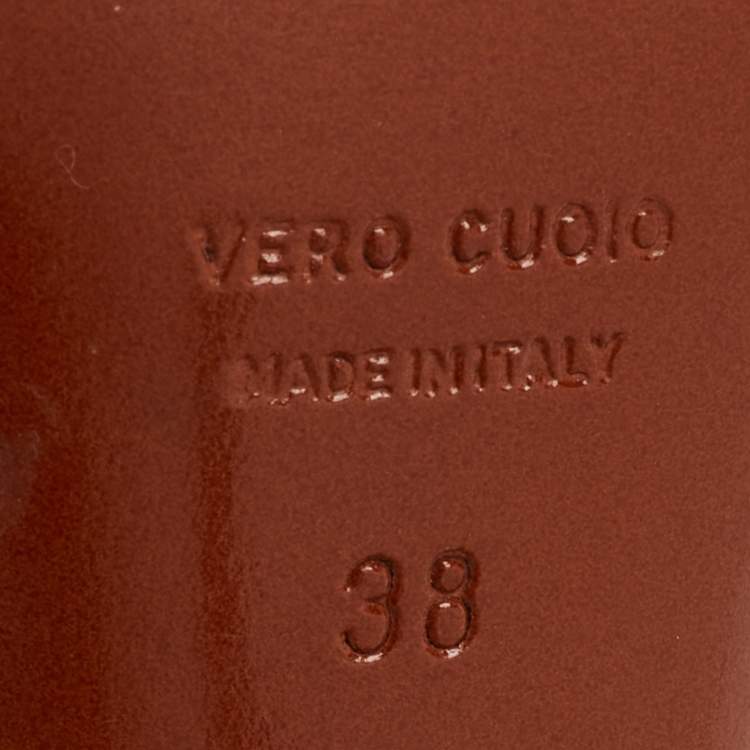 Pre Owned Lanvin Multicolor Python Leather Strappy Slingback Sandals Size 38