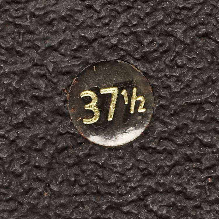 Pre Owned Le Silla Brown Suede Fringe Wedge Ankle Boots Size 37.5