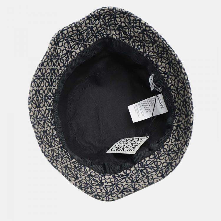 Pre Owned Loewe Anagram Bucket Hat
