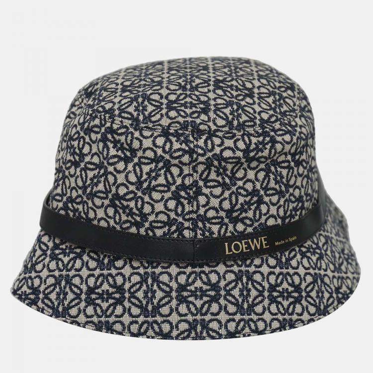 Pre Owned Loewe Anagram Bucket Hat