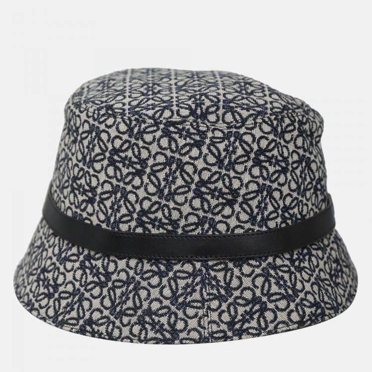 Pre Owned Loewe Anagram Bucket Hat