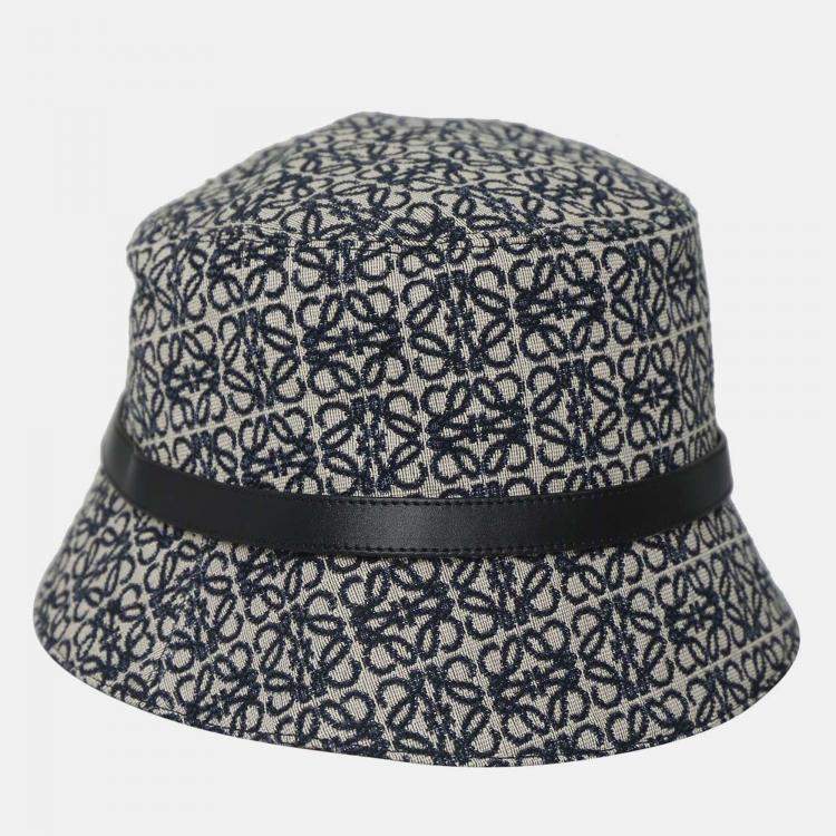 Pre Owned Loewe Anagram Bucket Hat