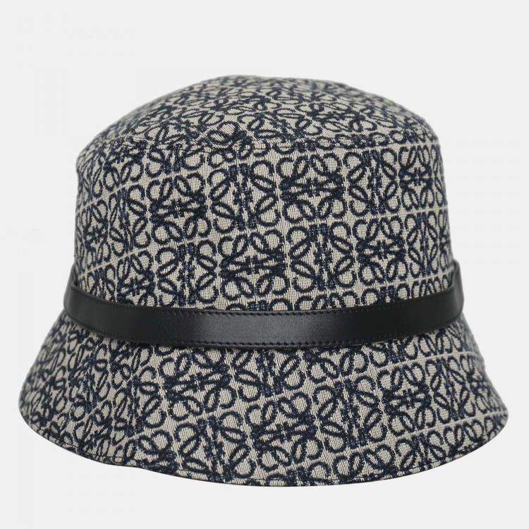 Pre Owned Loewe Anagram Bucket Hat
