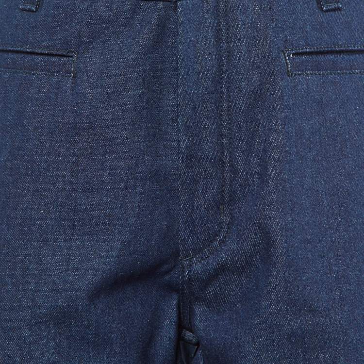 Pre Owned Loewe Blue Denim Fisherman Cuffed Jeans XXL/Waist 37"