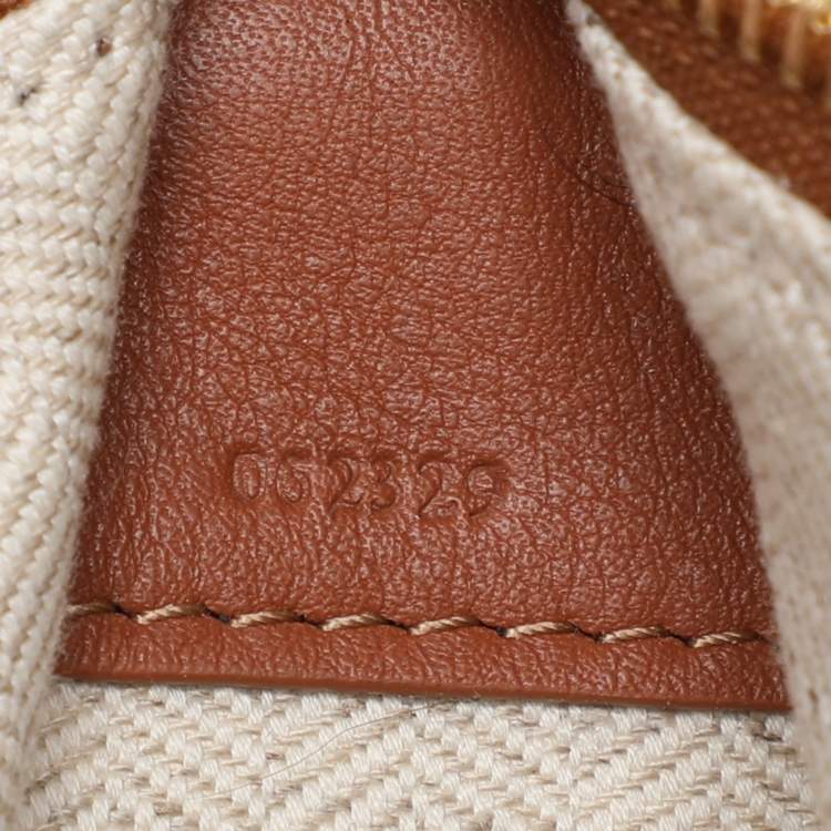 Pre Owned Loewe Brown Leather Mini Hammock Crossbody Bag