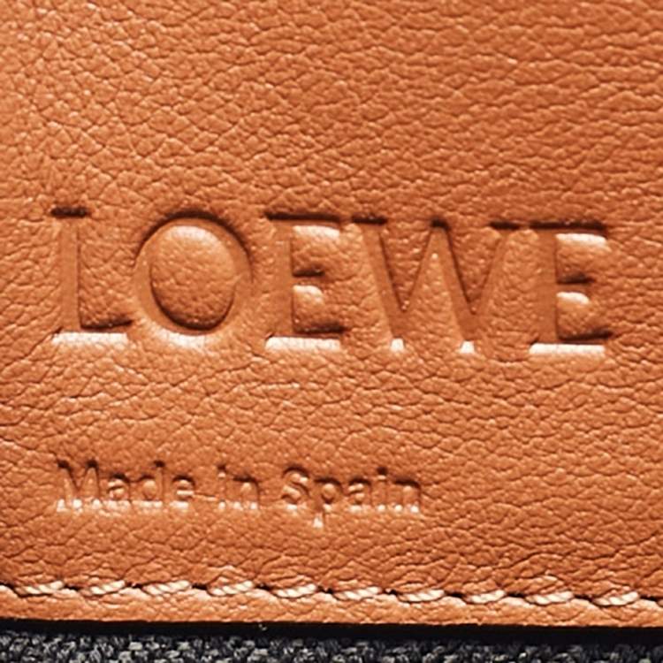 Pre Owned Loewe Brown Leather Medium Hammock Shoulder Bag
