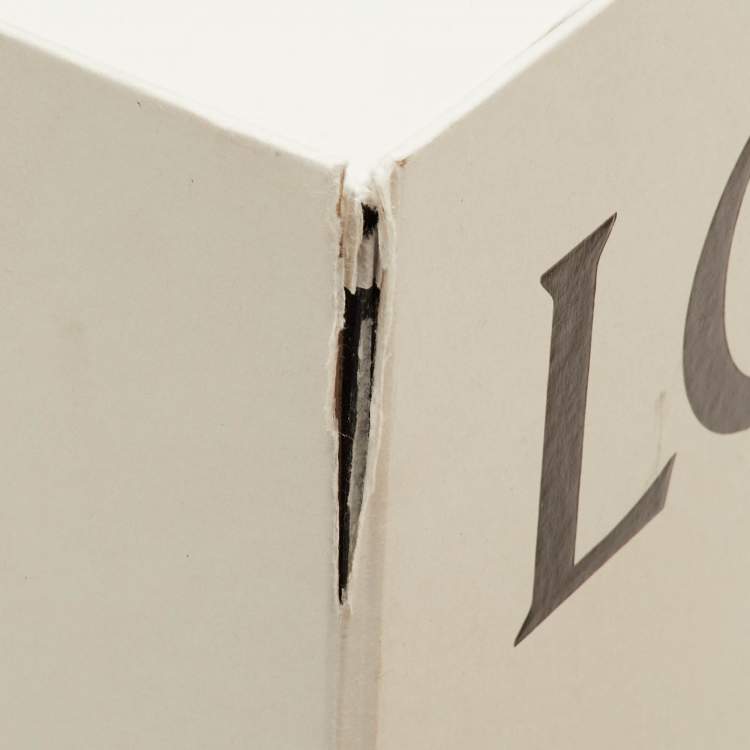 Pre Owned Loewe Beach Basket Beige/Tan Leather and Raffia Tote