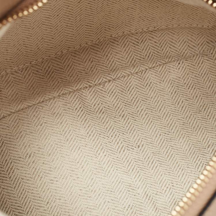 Pre Owned Loewe Beige Leather Small Puzzle Shoulder Bag
