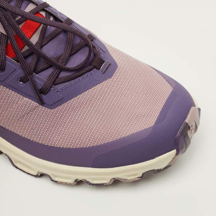 Pre Owned Loewe X On Cloudventure Size 39 Two Tone Canvas Lace Up Sneakers