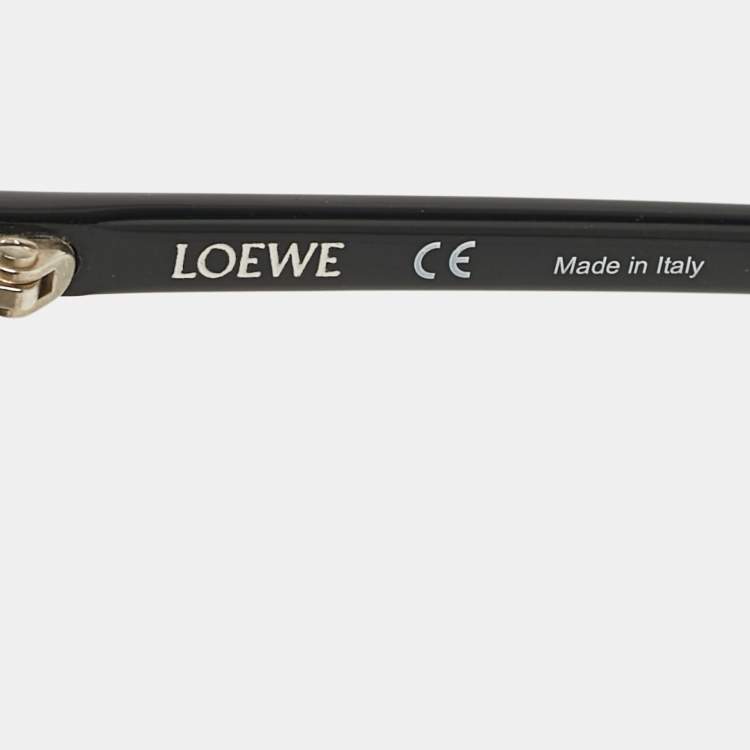 Pre Owned Loewe Black/White Gradient SLW943 Filipa Square Sunglasses