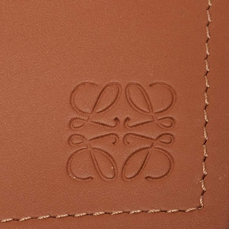 Pre Owned Loewe Brown Leather Obi Corset Belt M