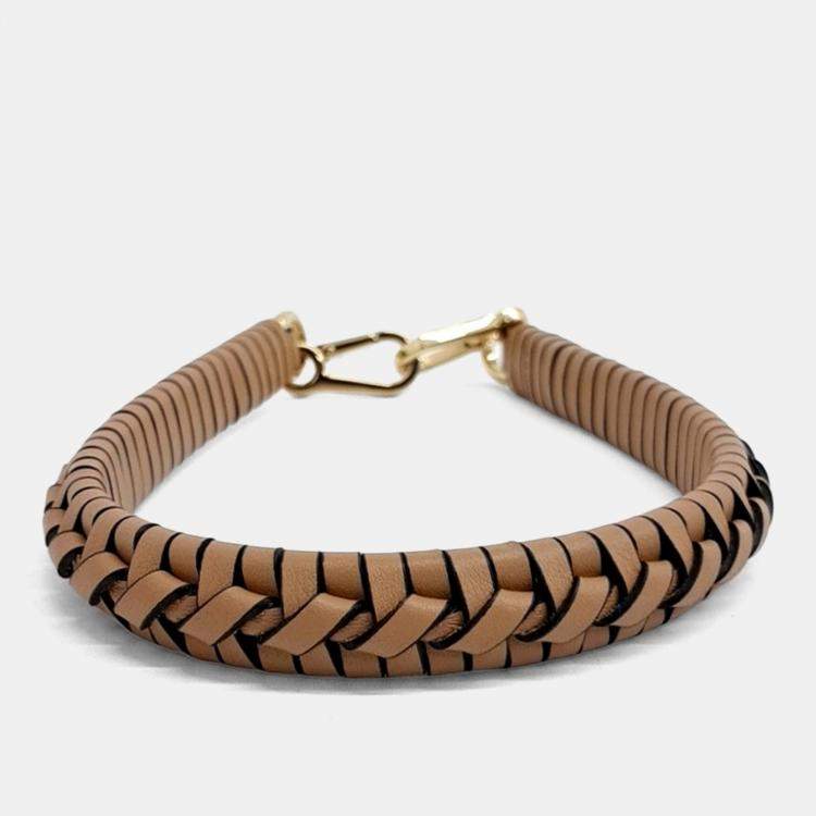 Pre Owned Loewe Leather Beige Strap