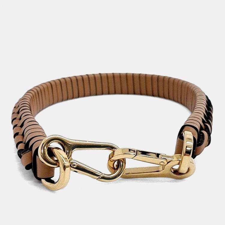 Pre Owned Loewe Leather Beige Strap