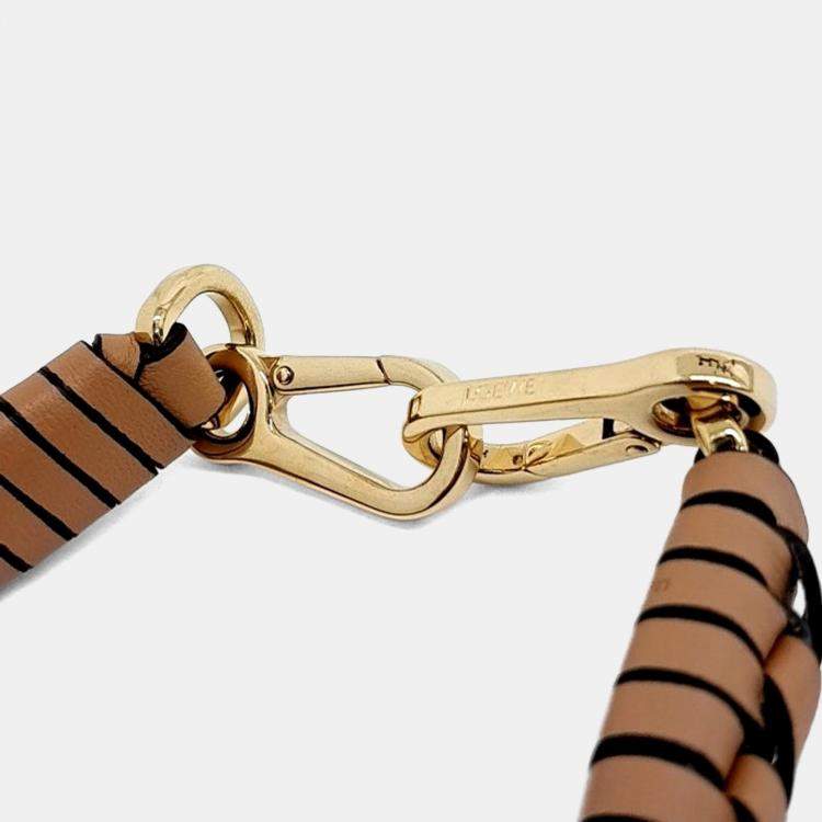 Pre Owned Loewe Leather Beige Strap