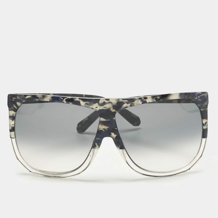 Pre Owned Loewe Blue Gradient LW40001I Filipa Oversized Sunglasses