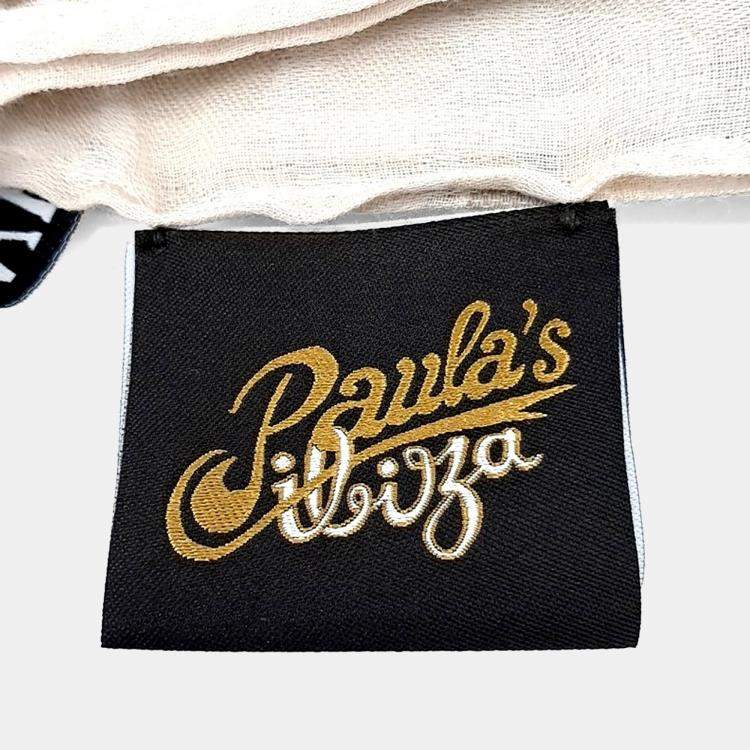 Pre Owned Loewe Beige Cotton Scarf