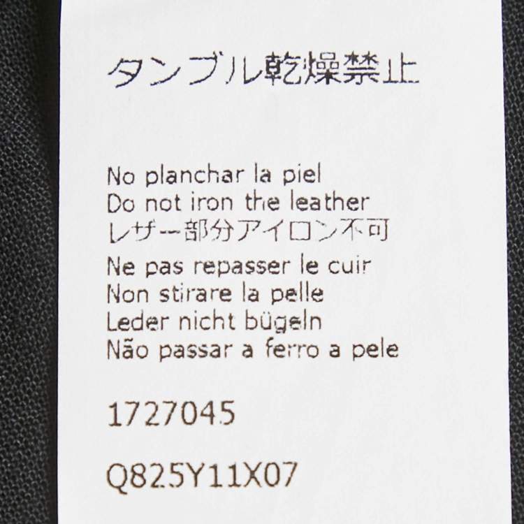 Pre Owned Loewe Black Denim High Rise Anagram Pocket Detail Jeans L Waist 30" 