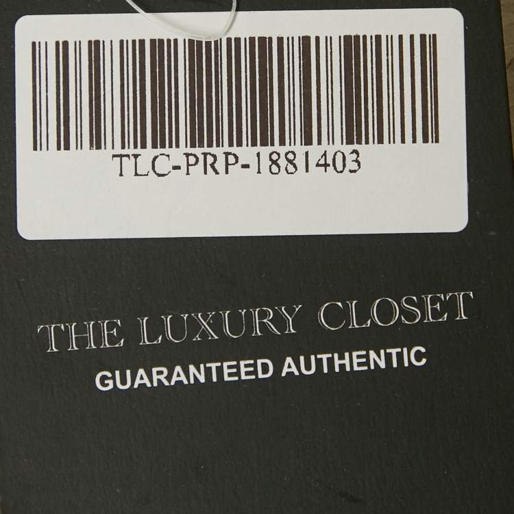 Pre Owned سترة لويفي قطنية مطرزة بشعار باللون الأخضر الزيتوني مقاس صغير