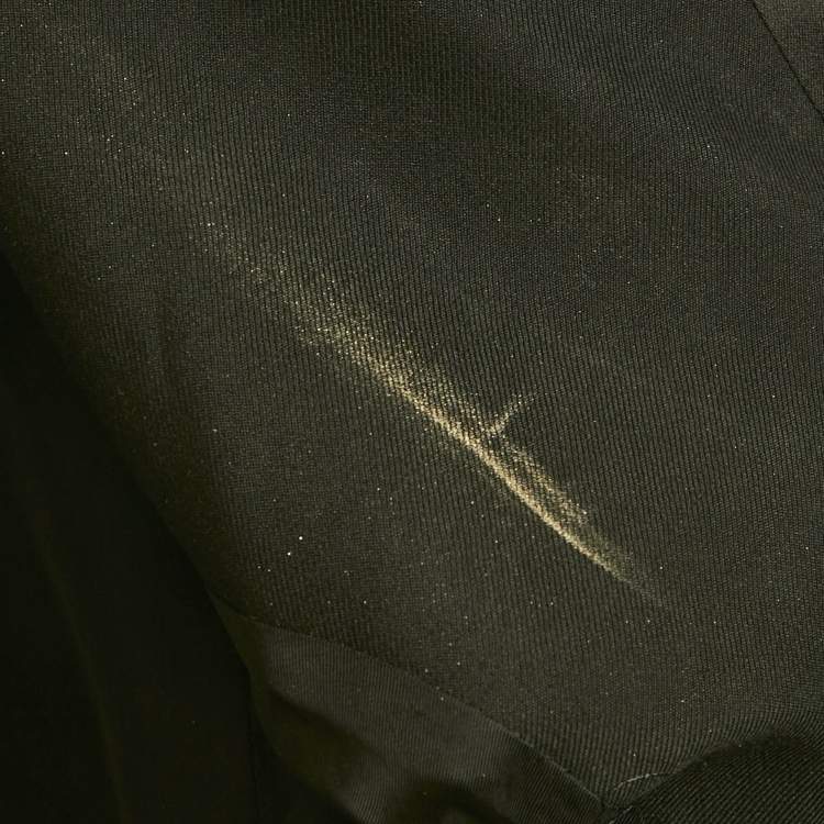 Pre Owned Loewe Black Gabardine Crystal Embellished Blazer S