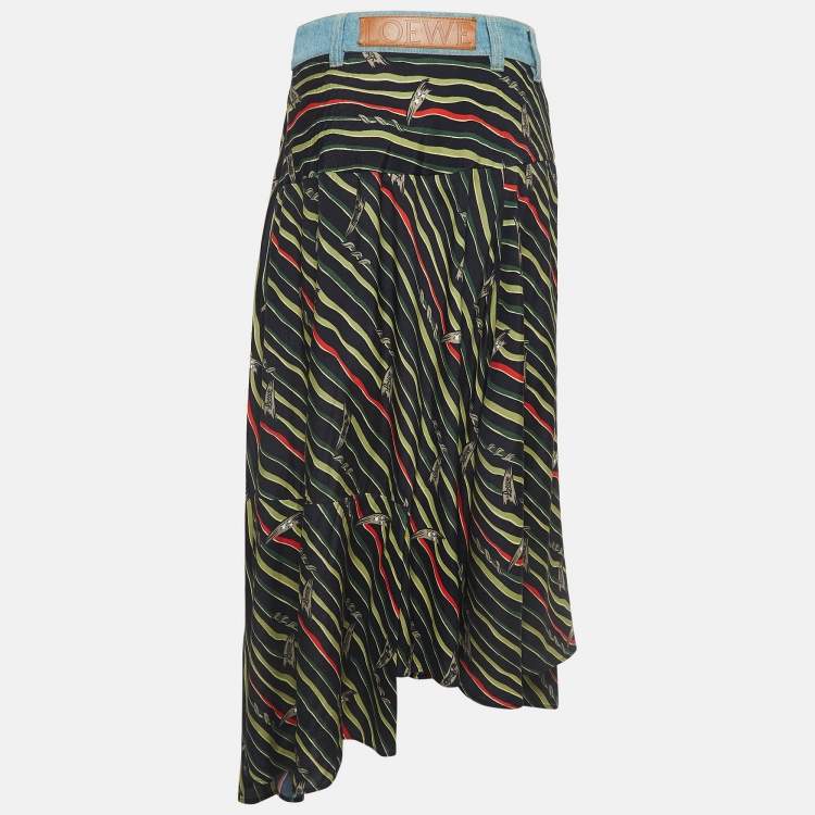 【送料 関税込】 LOEWE WRAP SKIRT Loewe: Women's Wrap Skirt (White) | DSML E-SHOP