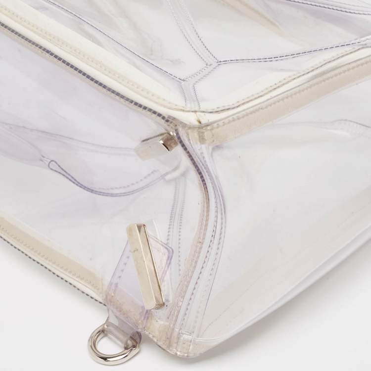Pre Owned Loewe Clear PVC Medium Puzzle Shoulder Bag