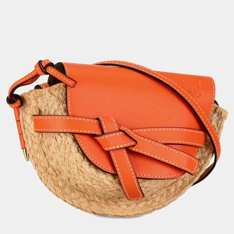 Loewe gate raffia hotsell