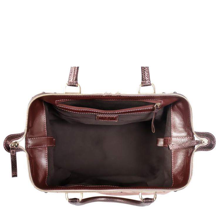 Pre Owned Loewe Suede 160 Aniversario Fiel A La Piel Bag