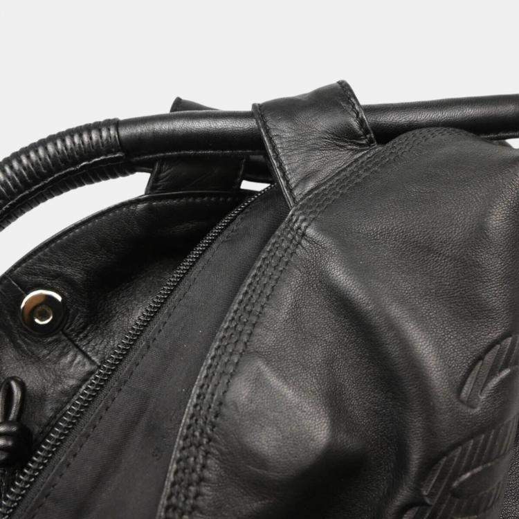 Pre Owned Loewe Black Lambskin Nappa Aire Handbag