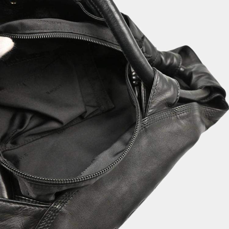 Pre Owned Loewe Black Lambskin Nappa Aire Handbag