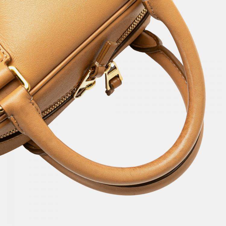 Pre Owned Loewe Brown Calfskin Amazona 16 Square Bag