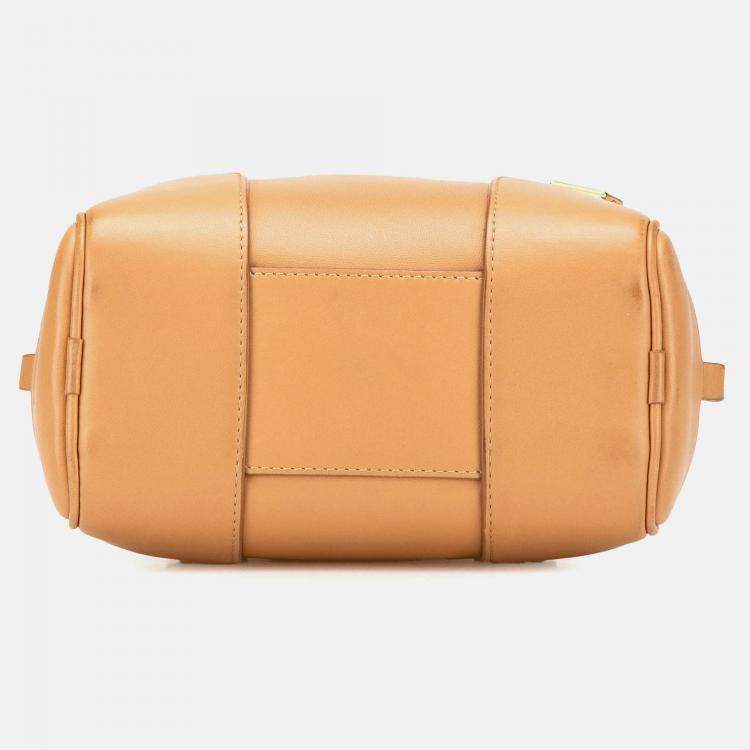 Pre Owned Loewe Brown Calfskin Amazona 16 Square Bag